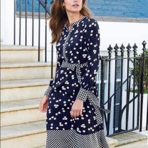 BODEN DRESS  NWT Navy Floral
